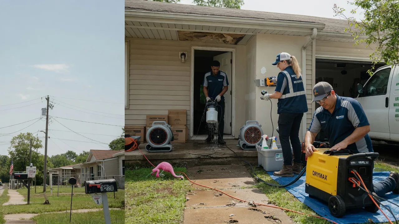 Storm Damage Water Removal in Sand Springs, OK near me